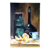 Nature morte à l'orange