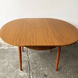 1960s Mid-Century dining table and dining chairs by Schreiber Furniture