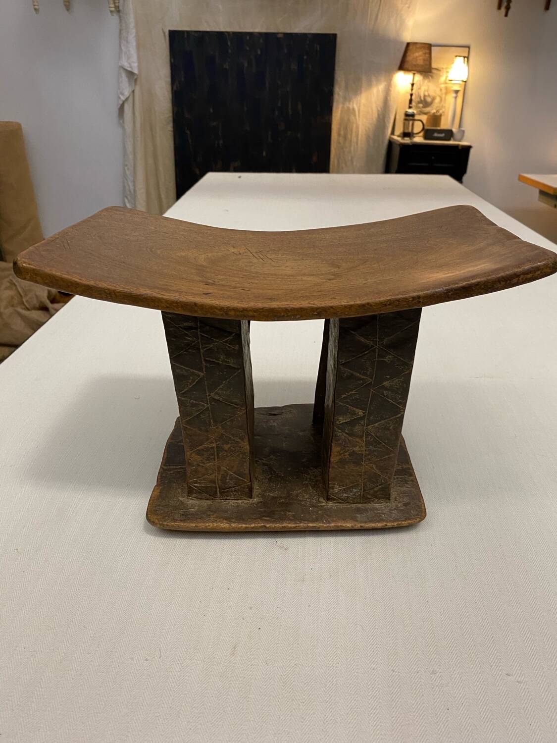 Antique African stool