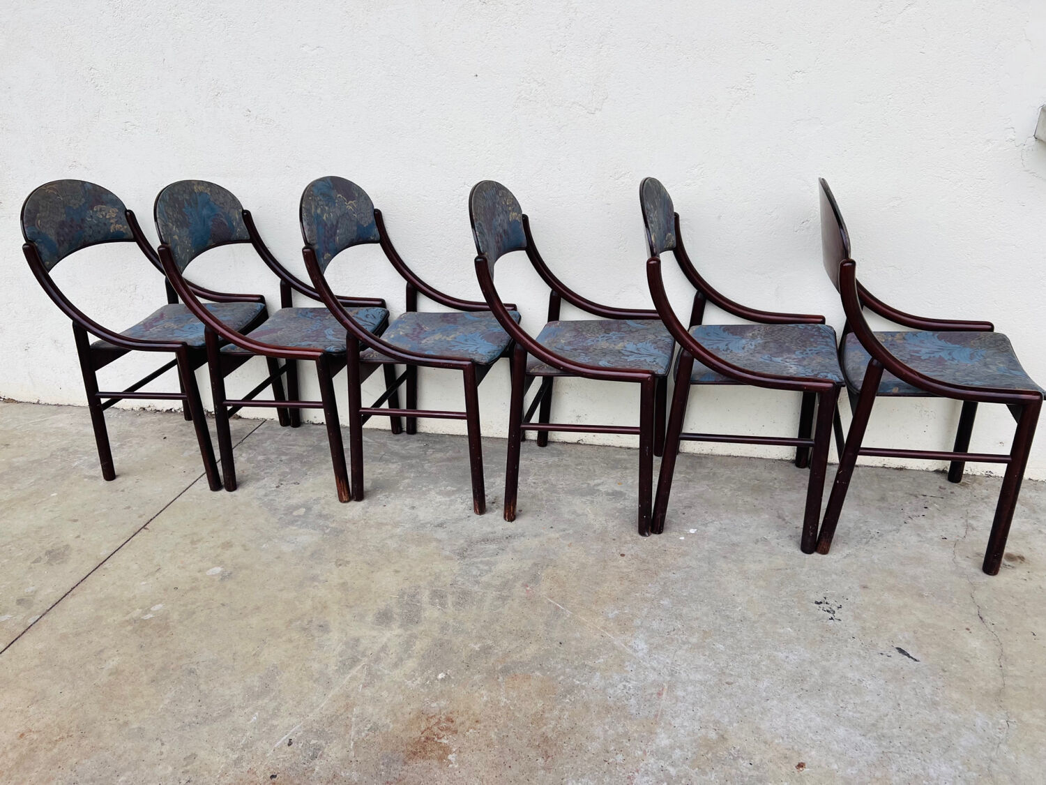 Set of 6 chairs bistrot baumann