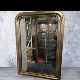 Antique Louis Philippe style gilded mirror