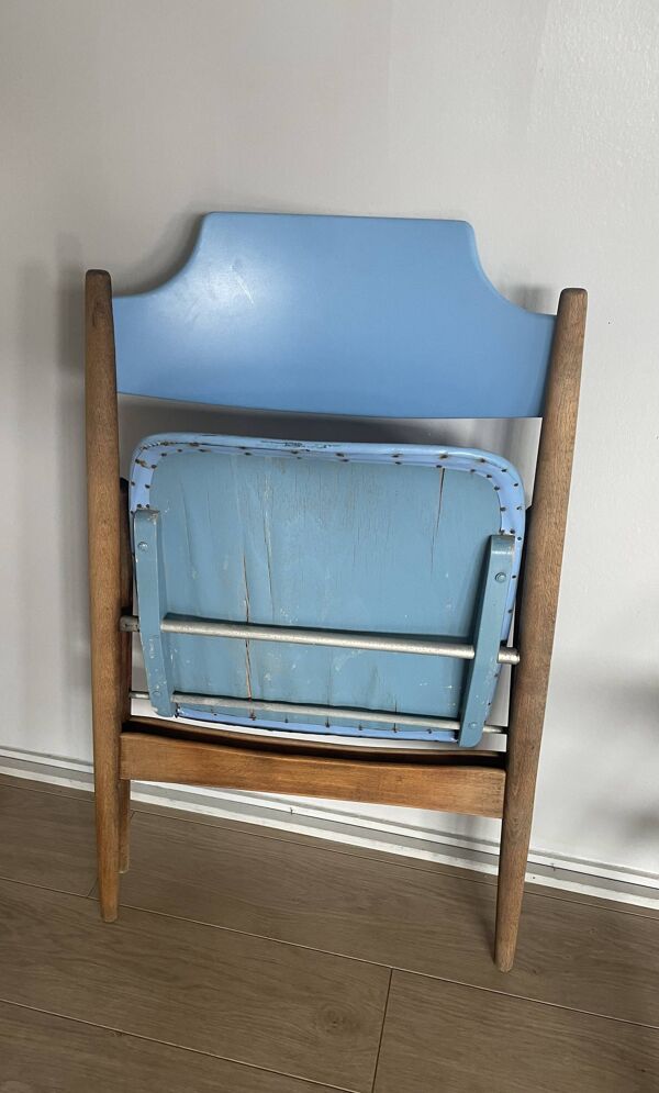 2 chaises pliantes vintage de Egon Eiermann
