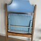 2 vintage folding chairs by Egon Eiermann