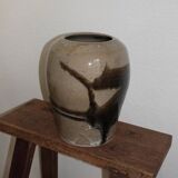hand-painted ceramic vase