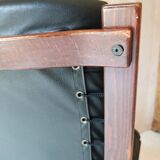 Leather armchair