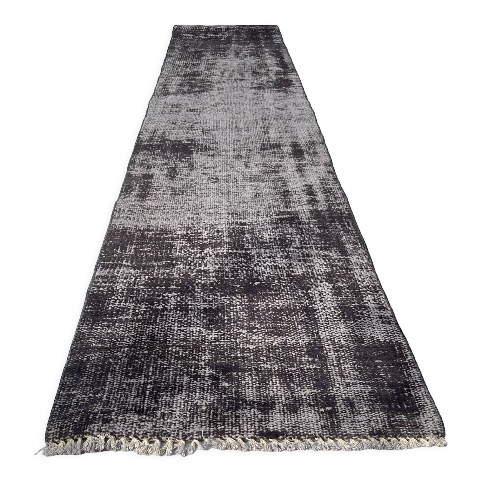 Vintage distressed turkish rug