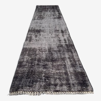 Tapis turc vintage vieilli