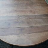 Oval fruit wood farm table