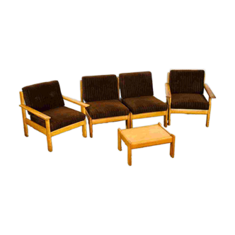 Salon modulaire scandinave, 1960