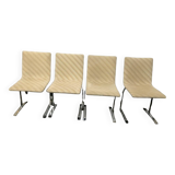 4 Giovanni Offredi chairs for SAPORITI