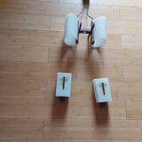 Scandinavian suspension with its two wall light