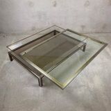 Sliding Top Coffee Table By Belgochrom, 1970s
