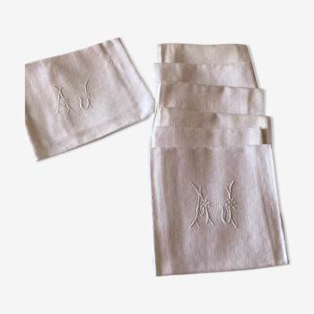 Monogram towels AJ