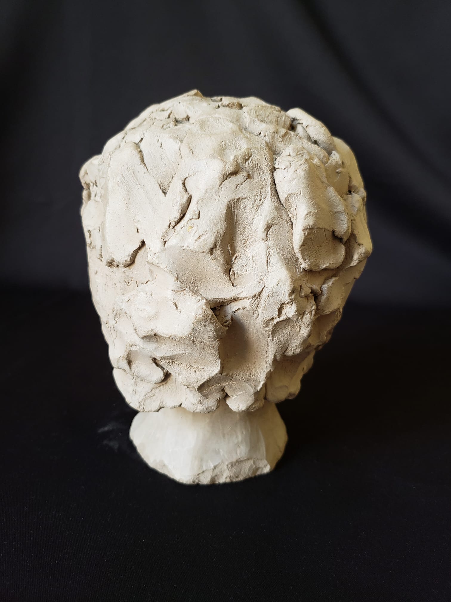 Terracotta woman's head - circa 1930