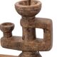 Lampe Marocaine sculpturale taillée dans la pierre, années 80
