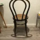 Bentwood bistro chair in Thonet style