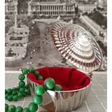 Boîte à bijoux vintage en forme de coquillage