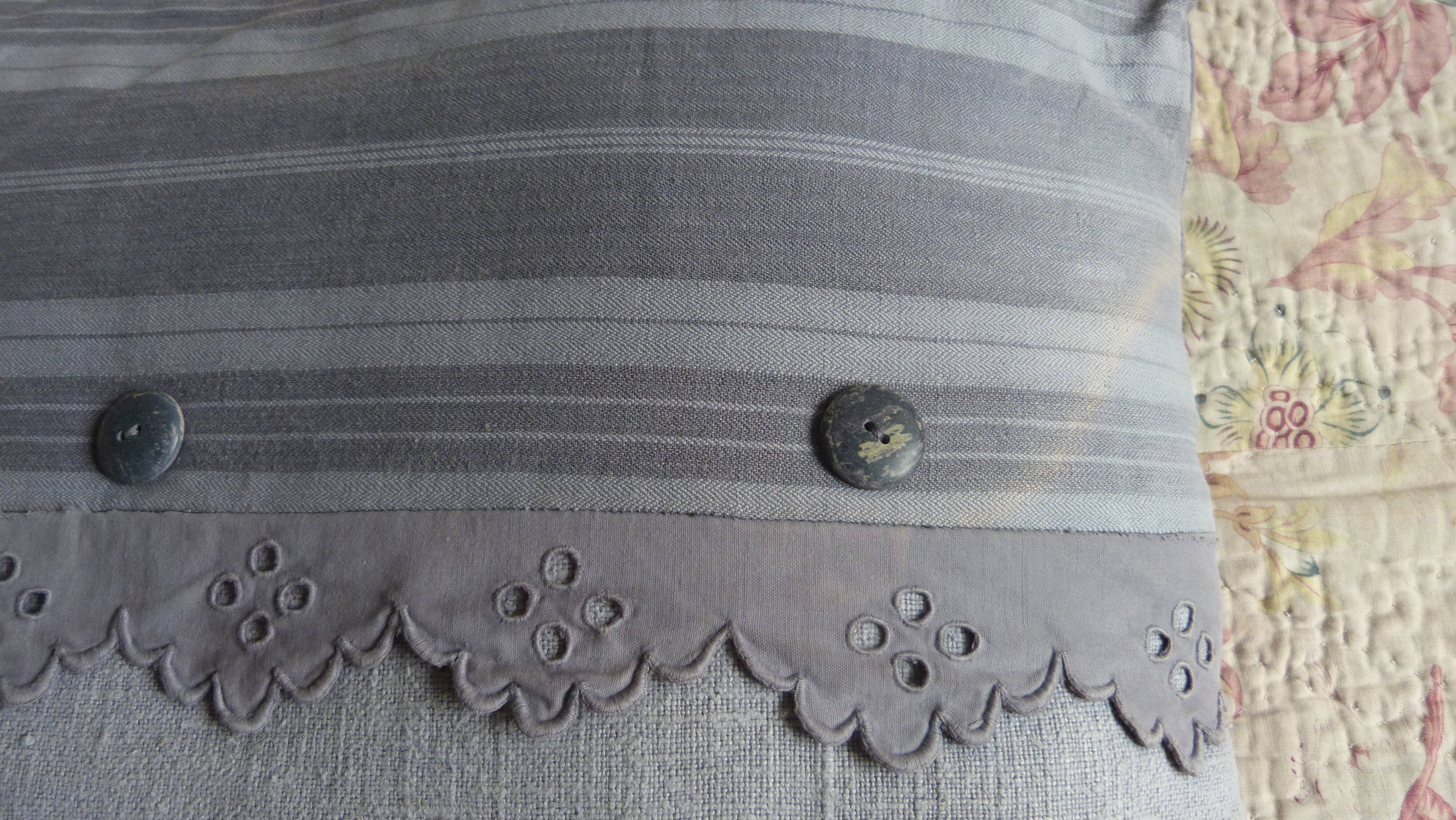 Linen and hemp cushion