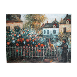 Tableau "un impressionniste peignant"