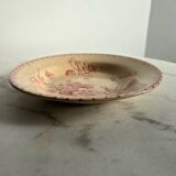 Hollow plate ironstone Gien capusine 1862