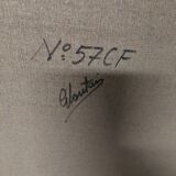 Gianfranco Rontani . Lucca (1926-2018) large oil on canvas 118 x 97 surrealist