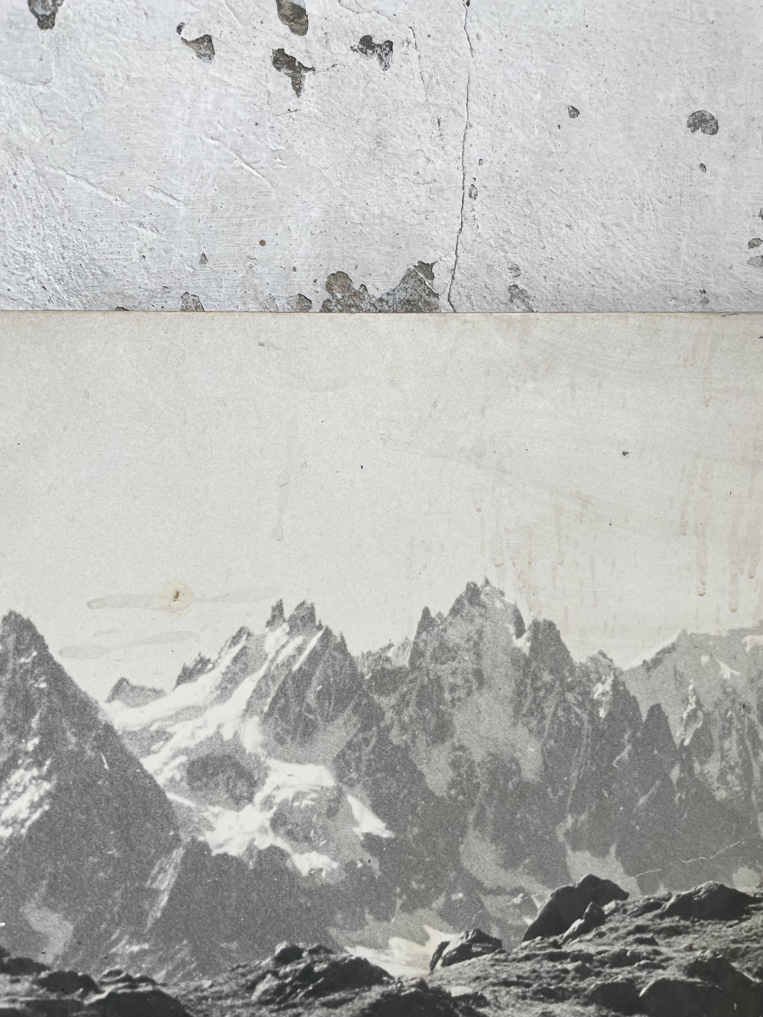 Photo on mountain wood 60s
