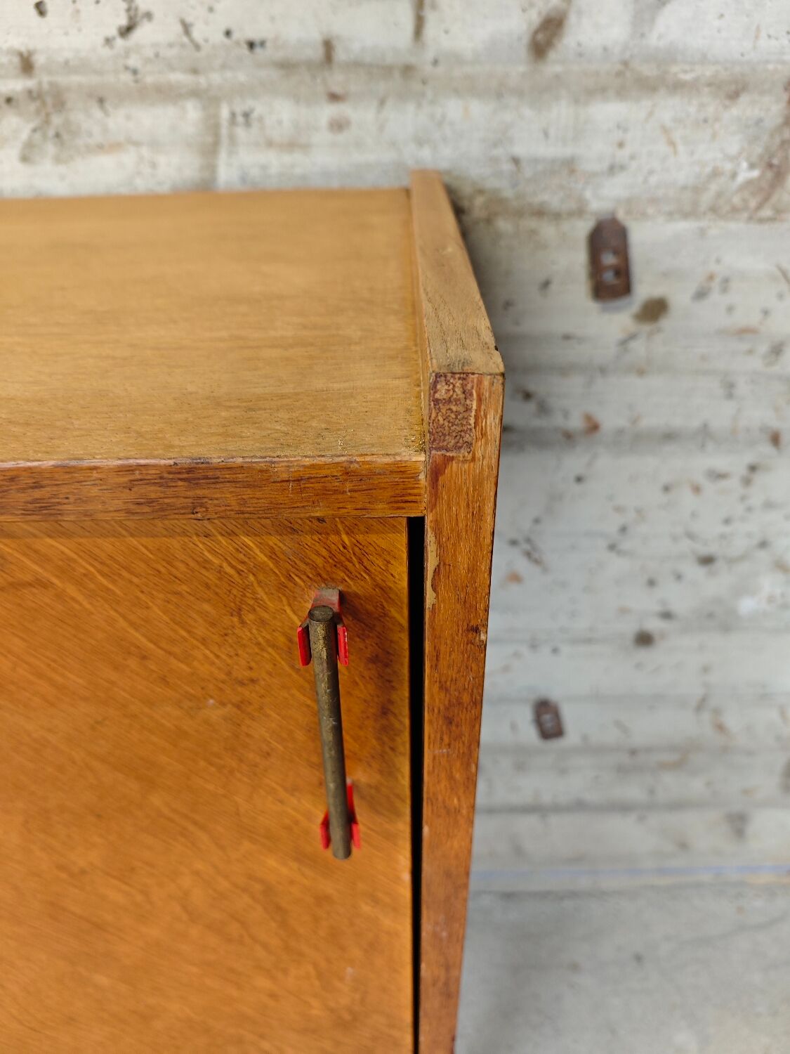 Vintage sideboard with compass legs