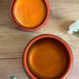 Vintage lacquered wooden bonbonnière