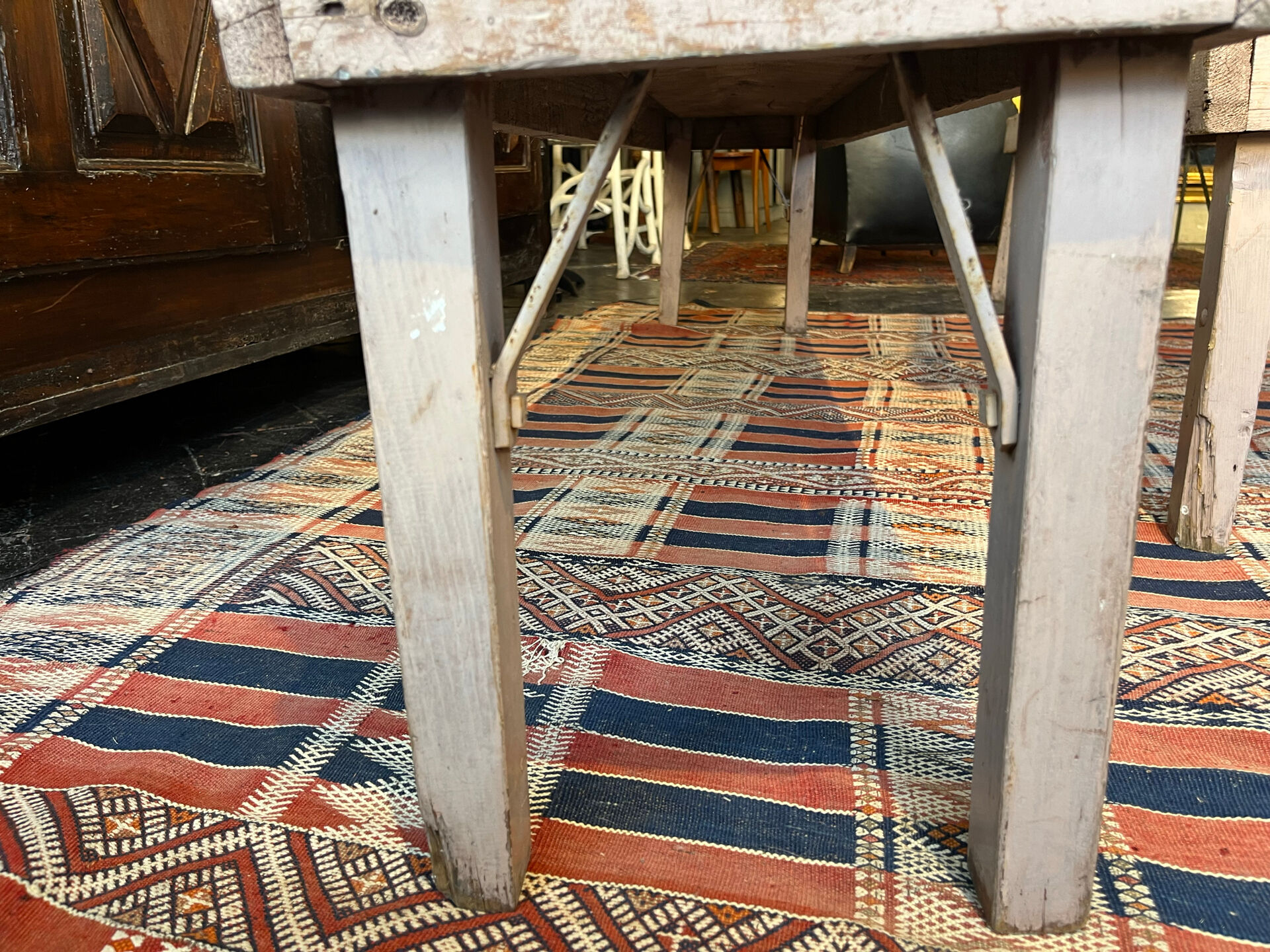 Vintage bench pair