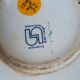 Antique Sarreguemines blue & white cup – French earthenware
