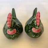 Sel et poivre poules barbotine