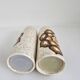 Pair of Royal Worcester Palissy salt and pepper shakers, Kalabar, 1970s.