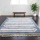 Handmade natural Berber rug 2.5x1.5 m