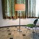 Large sculptural floor lamp in chromed steel with ball-shaped details, West Germany, 1960s