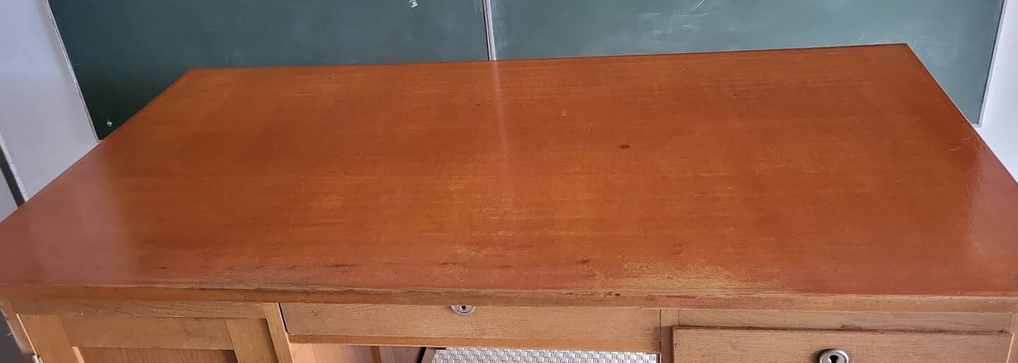 Vintage desk from the 1950s