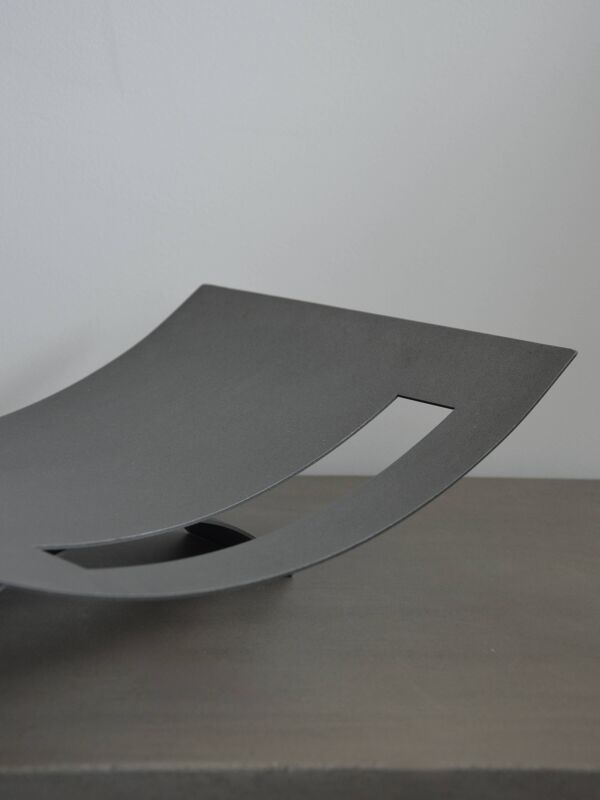 Vide-Poche / Centre De Table En Métal Design Industriel / Space Age