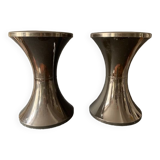 Vintage black tamtam stools