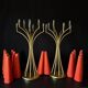 Paire de grandes lampes candelabre