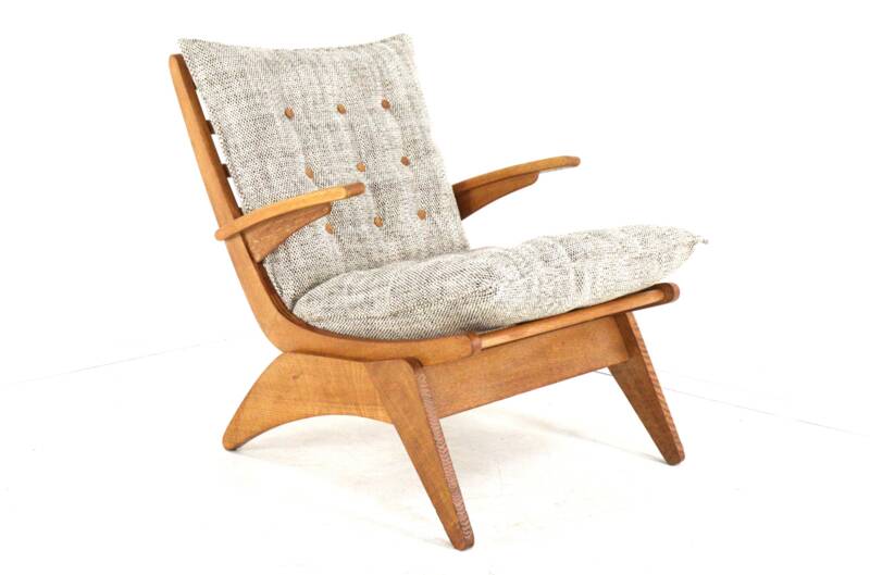 Jan den Drijver for De Stijl Den Haag armchair - early dutch design mid mod