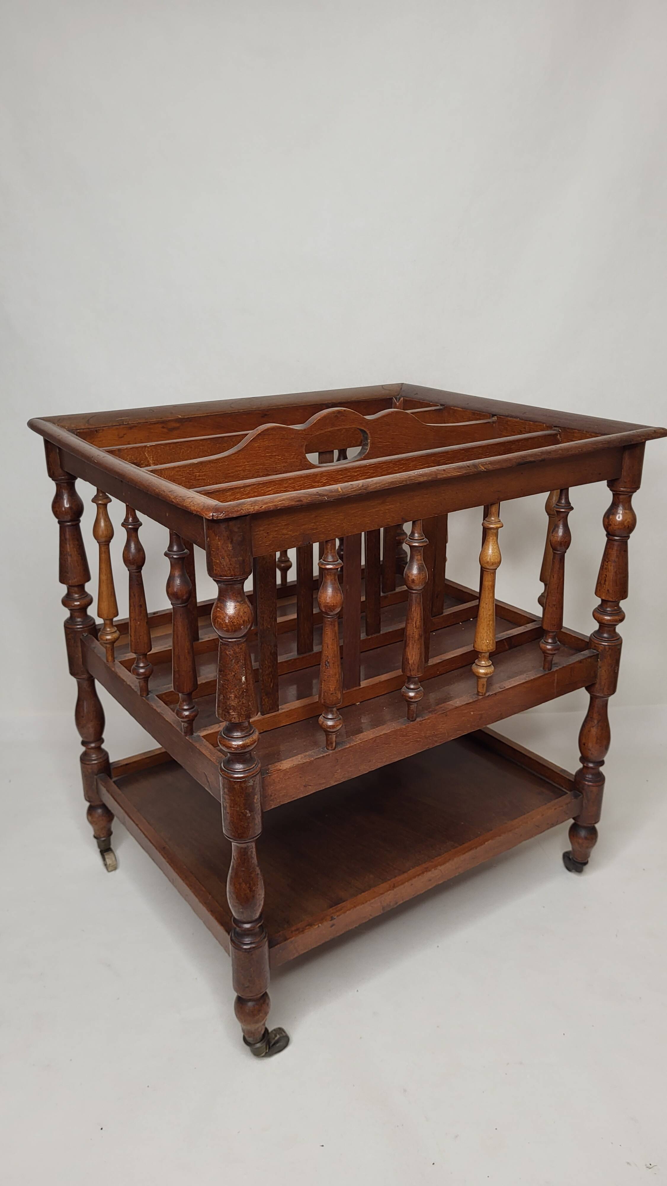 Napoleon III partition locker / Magazine holder