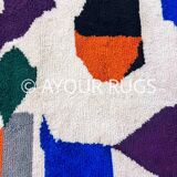 Handmade Moroccan rug 3 x 2 m