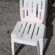 Lots de 6 chaises samba Pierre Paulin henry massonet en plastique design