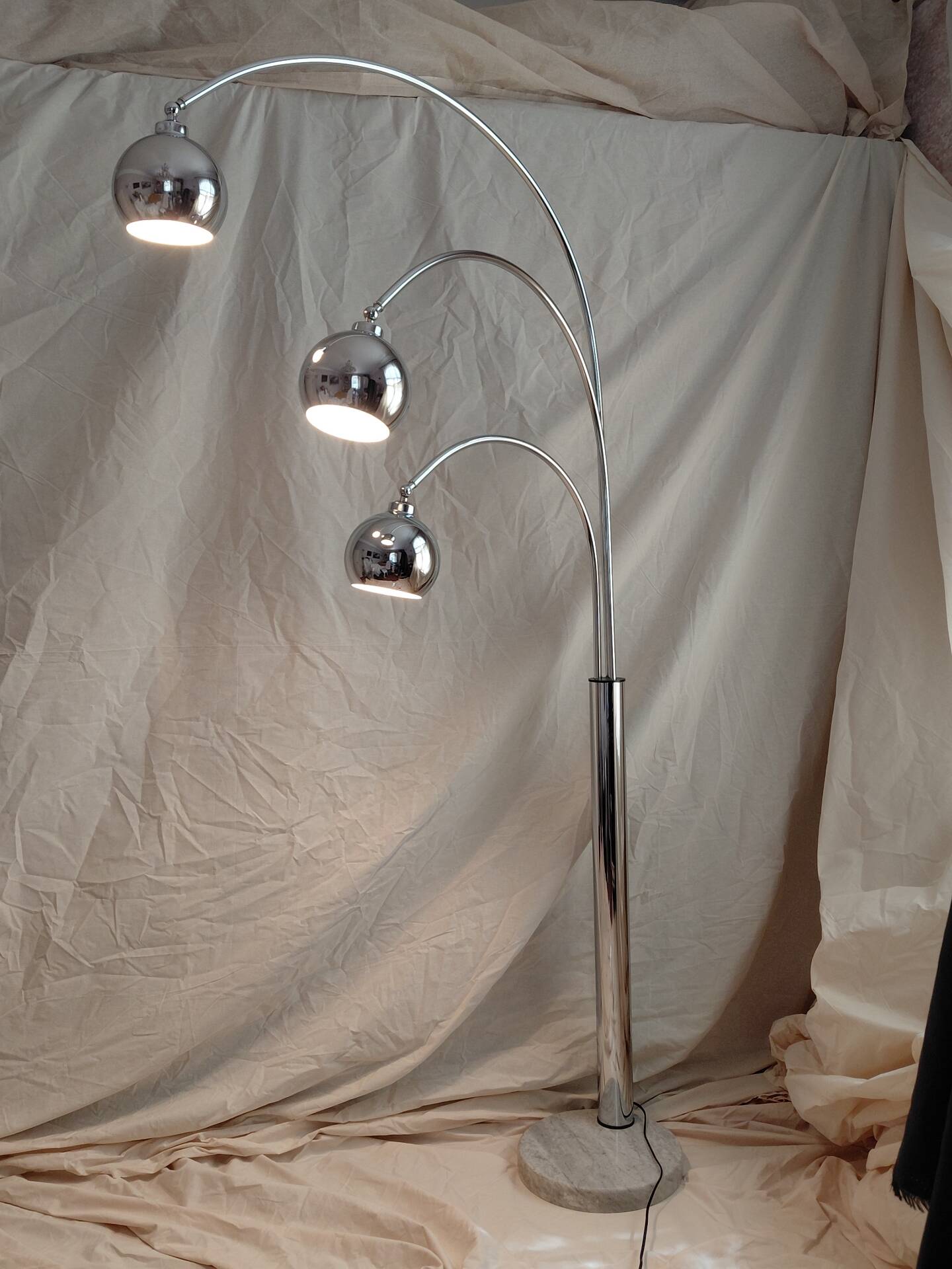 Lampadaire muguet italien 1970's