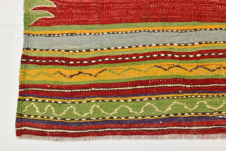 Tapis kilim en laine fait main turc 237x153 cm