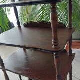 Antique music shelf unit