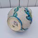Glazed earthenware vase, floral/sun decoration, Catteau, Boch