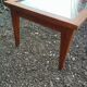 Vintage Scandinavian-style wooden coffee table.