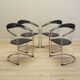 Set of four chairs, Italian design, 1980s, production: Italy
