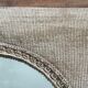 Miroir velours vintage 31x31