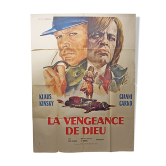 "The french movie poster" the vengeance of God "1971